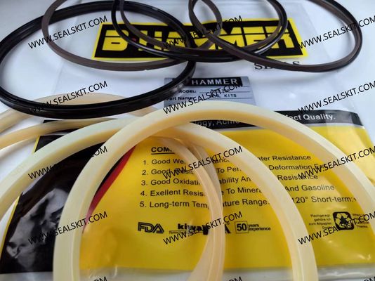 अच्छा दाम Everdigm RHB 350 हाइड्रोलिक हैमर ब्रेकर सील किट गर्मी प्रतिरोध ऑनलाइन