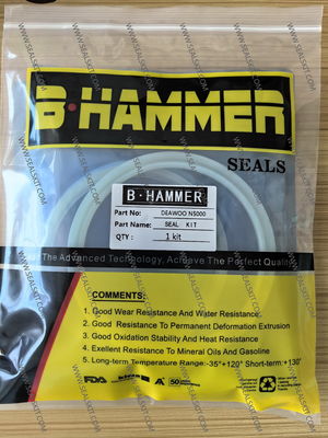 अच्छा दाम DEAWOO N5000 हाइड्रोलिक ब्रेकर सील किट 86693660 137MM ऑनलाइन