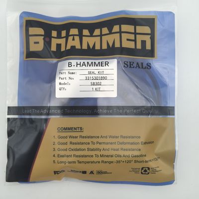 अच्छा दाम ATLAS COPCO हाइड्रोलिक ब्रेकर सील किट SB 302 3315301890 ऑनलाइन