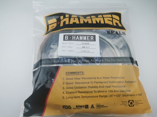 अच्छा दाम ईसी 360 बी वोल्वो खुदाई सिलेंडर सील किट वीओई 14589140 ऑनलाइन