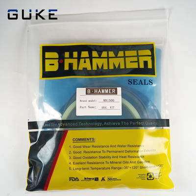 अच्छा दाम NBR MB1500 हाइड्रोलिक ब्रेकर सील किट 3363098729 ऑनलाइन